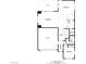 Detailed floor plan showcasing the layout of the first floor of the home at 525 Monarch Ridge Ct, North Las Vegas, NV 89084