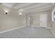 Living room with a white ceiling and grey marble floors at 5867 Bunch St, Las Vegas, NV 89122