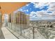 Enjoy the city skyline from this condo's private glass-railed balcony at 8255 S Las Vegas Blvd # 1404, Las Vegas, NV 89123