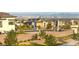 A view of the community and the Las Vegas skyline at 828 Parker Mesa St, Las Vegas, NV 89138