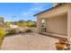 A spacious paved patio offers serene outdoor enjoyment at 828 Parker Mesa St, Las Vegas, NV 89138