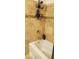 Bathroom featuring a shower with tile surround, caddy, and toiletry bottles at 857 Lantham Pl, Las Vegas, NV 89110