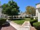 Community landscaping, walkways, and greenery at 8940 Clairton Ct, Las Vegas, NV 89117