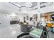 Bright, open-concept living room with high ceilings and modern decor at 10143 Canyon Hills Ave, Las Vegas, NV 89148