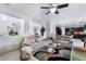 Open concept living area features neutral tones and lots of natural light at 10143 Canyon Hills Ave, Las Vegas, NV 89148