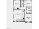 Second floor layout showcasing four bedrooms, two bathrooms, and a loft area at 117 Tardando Ave, Henderson, NV 89015