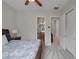 Cozy bedroom with en-suite bath and plush carpeting at 11944 Dolcemente Ln, Las Vegas, NV 89138