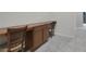 Long built-in desk provides ample work space at 11944 Dolcemente Ln, Las Vegas, NV 89138