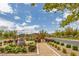 Attractive street view showcasing the well-maintained landscaping and manicured boulevards at 11944 Dolcemente Ln, Las Vegas, NV 89138