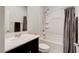 Neutral bathroom featuring vanity sink, shower and tub combination, and modern fixtures at 1634 Deep Valley Ave, North Las Vegas, NV 89084