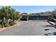 Neighborhood entrance gate with well-maintained landscaping at 1634 Deep Valley Ave, North Las Vegas, NV 89084