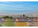 City view from rooftop showcasing buildings and mountains in the distance at 1637 Wellington Springs Ave, Henderson, NV 89052