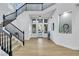 Bright foyer with high ceilings, staircase, and a large window offering plenty of natural light at 193 Jeri Dr, Henderson, NV 89074