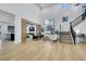 Inviting foyer with high ceilings, natural light, and contemporary decor at 193 Jeri Dr, Henderson, NV 89074