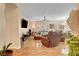 Spacious living room featuring tile floors and a cozy seating area at 2092 Wildwood Lake Street, Henderson, NV 89052