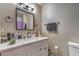 Bathroom features a modern vanity and fixtures at 2129 N Michael Way, Las Vegas, NV 89108