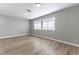 Expansive basement area with new flooring, neutral walls, and recessed lighting at 2346 Roan Ave, Las Vegas, NV 89119