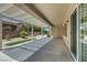Back patio featuring a covered pergola with outdoor seating and desert landscaping at 2349 Orangeburg Pl, Henderson, NV 89044