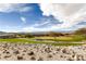 Scenic golf course view with manicured greens and golf carts, providing an idyllic setting for golfers at 2349 Orangeburg Pl, Henderson, NV 89044
