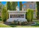 Community entrance sign: 'The Pinnacle', surrounded by manicured landscaping at 3055 Whispering Crest Dr, Henderson, NV 89052