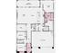 Detailed floor plan showcasing the layout of the home including bedrooms, bathrooms, and living spaces at 350 Tigullio Ave, Henderson, NV 89011