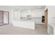 Kitchen with island and modern appliances at 350 Tigullio Ave, Henderson, NV 89011