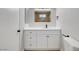 Renovated bathroom features new vanity and fixtures plus a tile shower at 3791 El Camino Rd, Las Vegas, NV 89103