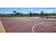 Outdoor community basketball court with well-maintained surface and residential neighborhood in the background at 3808 Seyfert Ave, North Las Vegas, NV 89084