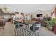Inviting dining area connected to living room and kitchen offering seamless living at 5226 Lignum Ave # 1, Pahrump, NV 89061