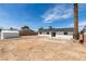 Expansive backyard with potential for landscaping and outdoor living, plus a storage shed at 5273 Manassas Ave, Las Vegas, NV 89122