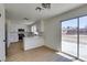 Bright kitchen featuring white cabinets, quartz countertops, and stainless steel appliances at 5273 Manassas Ave, Las Vegas, NV 89122
