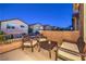 Private balcony with comfortable seating, offering a relaxing outdoor space at 6546 American Flower St, Las Vegas, NV 89148