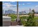 Enjoy panoramic city views from this property with several high-rise buildings visible at 7950 W Flamingo Rd # 2066, Las Vegas, NV 89147