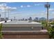 A cityscape view featuring many buildings under a blue sky with scattered clouds at 7950 W Flamingo Rd # 2066, Las Vegas, NV 89147