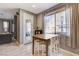 Cozy breakfast nook with window views and seating for three at 8212 Swallow Falls St, North Las Vegas, NV 89085