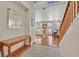 Inviting foyer leading into the dining area and living space, with elegant decor at 9009 Ochoa St, Las Vegas, NV 89143