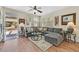 Bright living room showcasing a large sectional sofa and contemporary decor at 9009 Ochoa St, Las Vegas, NV 89143