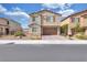 Charming two-story home featuring a brick driveway and a two-car garage in a well-maintained neighborhood at , North Las Vegas, NV 89031