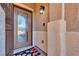 Inviting home entrance with a glass-paneled door and cozy welcome mat for a warm greeting at 1024 Fishing St, Henderson, NV 89011