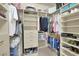 Spacious walk-in closet with custom shelving and ample storage for an organized wardrobe at 10385 Kern Ridge St, Las Vegas, NV 89178
