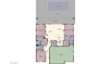 Detailed floor plan showcasing the layout of the home, including bedrooms, bathrooms, and living areas at 1357 Manassas Rdg Rdg, Mesquite, NV 89027