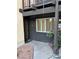 View of the front door and entrance with a secure gate and well-maintained walkway at 1370 Vegas Valley Dr # 47, Las Vegas, NV 89169