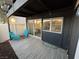 Charming patio with seating area and bright lighting inside at 1370 Vegas Valley Dr # 47, Las Vegas, NV 89169