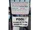 Pool area rules and regulations at 1370 Vegas Valley Dr # 47, Las Vegas, NV 89169