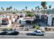 A charming complex with palm trees and inviting architecture offers a serene urban living environment at 1405 Vegas Valley Dr # 257, Las Vegas, NV 89169