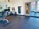 Gym with weights and a mirror, providing ample equipment for a comprehensive fitness routine at 20 E Serene Ave # 111, Las Vegas, NV 89123