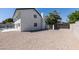 Expansive backyard featuring a gated pool area and ample space for outdoor activities at 2671 Diamante Cir, Las Vegas, NV 89121