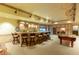 Basement wet bar with ample seating and storage space at 3 Anthem Pointe Ct, Henderson, NV 89052