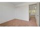 This bedroom boasts ample closet space and neutral colored walls at 304 Orland St # 47, Las Vegas, NV 89107