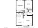 Detailed floor plan showcasing layout of bedrooms, kitchen, and living spaces at 304 Orland St # 47, Las Vegas, NV 89107